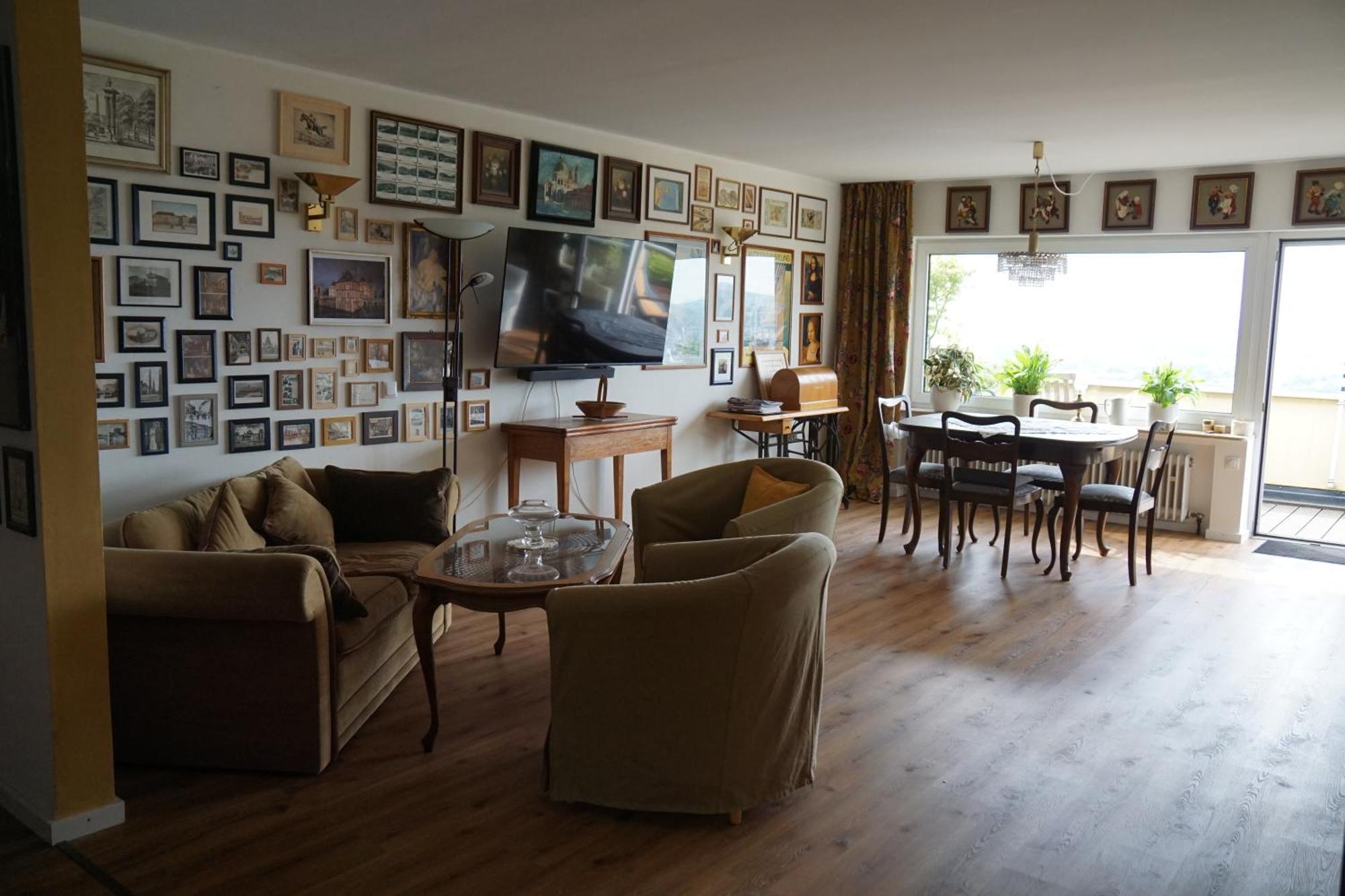 Rheinblick Am Rheinsteig Zur Festung Ehrenbreitstein Mit Balkon Und Sauna Urbar  Eksteriør bilde